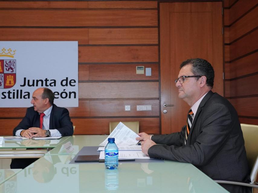 El consejero de Agricultura, Gerardo Dueñas,  preside el Consejo Agrario de Castilla y León.