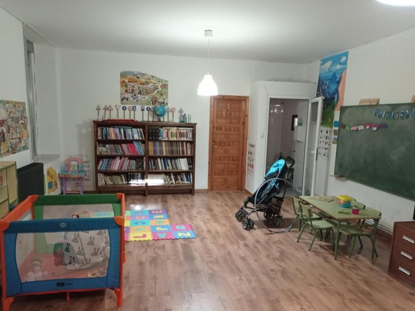 Imagen de la escuela de San Emiliano.
