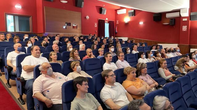 Imagen de la conferencia en Guijuelo