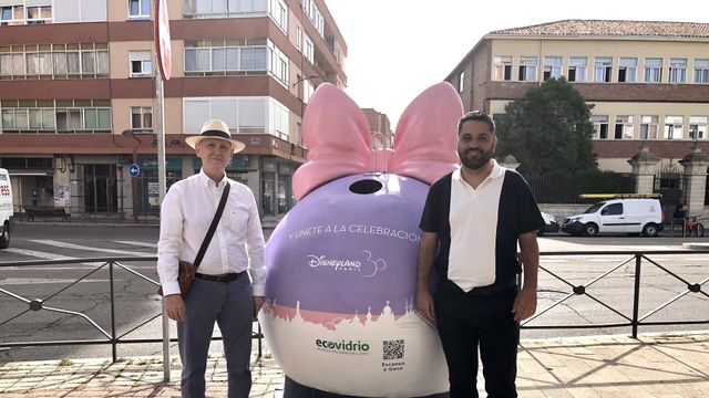 Presentación de la campaña de reciclado en Valladolid.