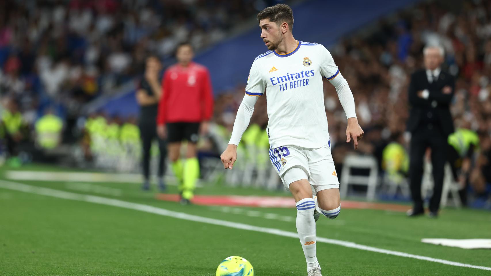 Fede Valverde, en un partido.