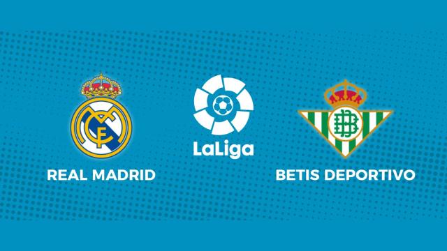 Real Madrid - Real Betis: siga el partido de La Liga, en directo