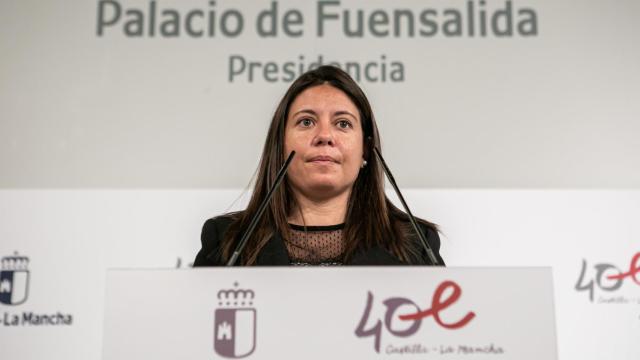 Bárbara García Torijano, consejera de Bienestar Social. Foto: JCCM.
