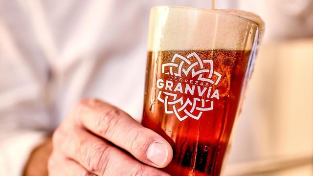 Una cerveza de Gran Vía