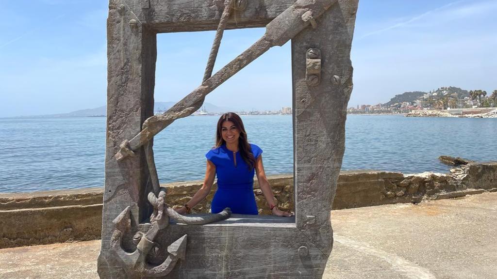 La candidata liberal, Nuria Rodríguez, en su entrevista con EL ESPAÑOL de Málaga.