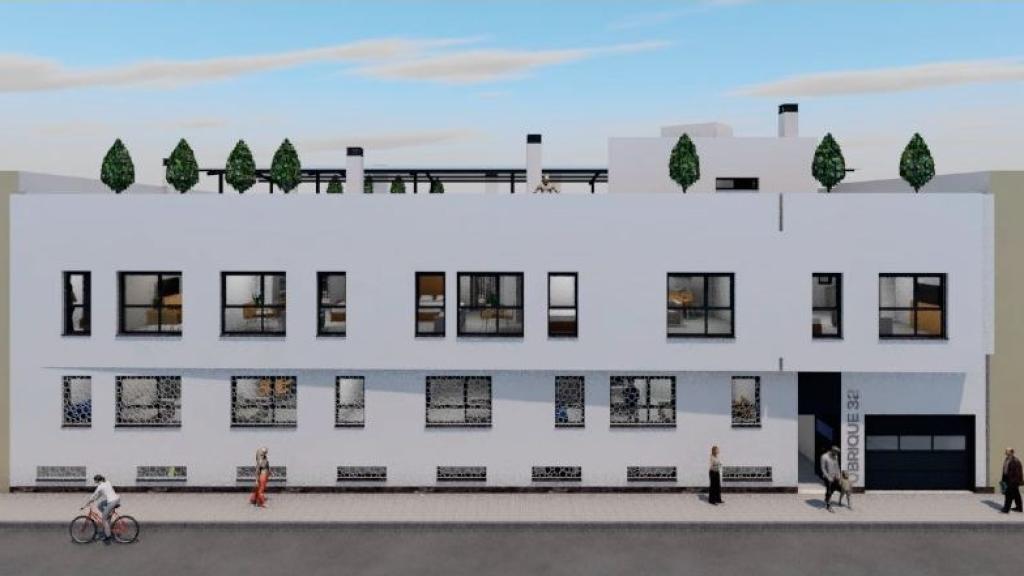 Infografía del nuevo edificio de apartamentos turísticos proyectado en la zona de San Rafael.