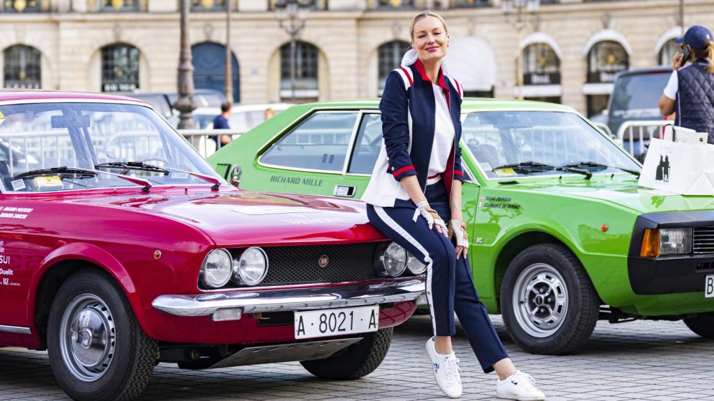 La piloto Renata Zanchi en el Rallye des Princesses Richard Mille.
