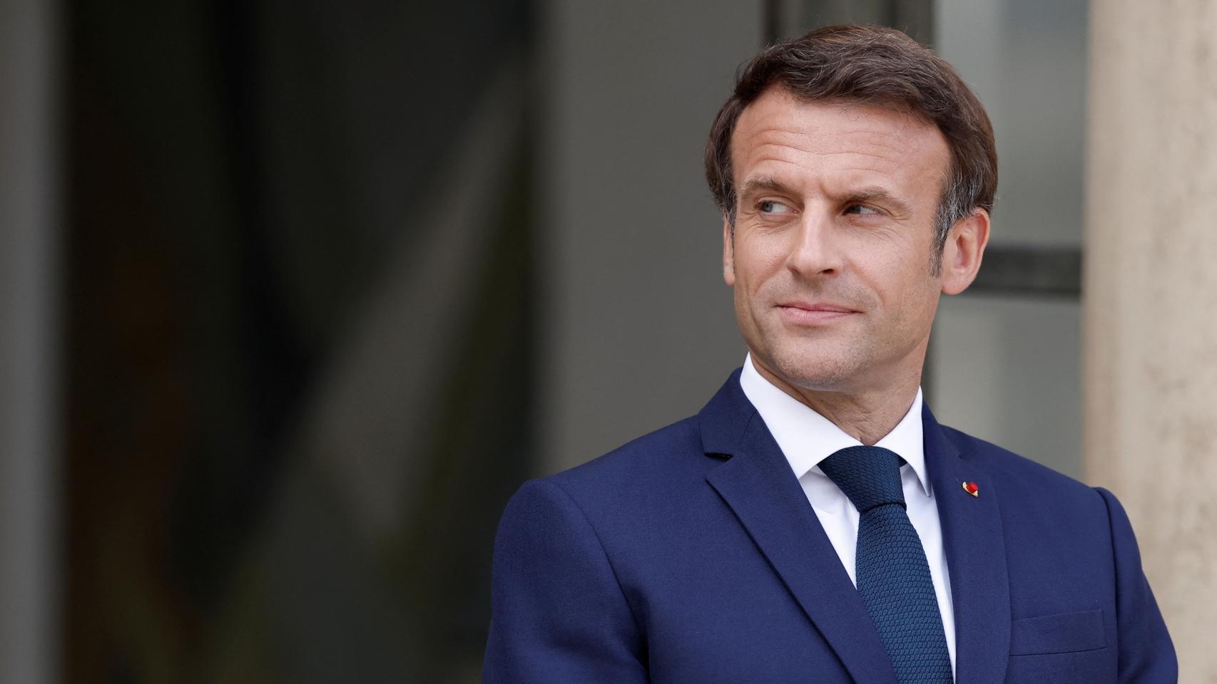 Emmanuel Macron, presidente de Francia.