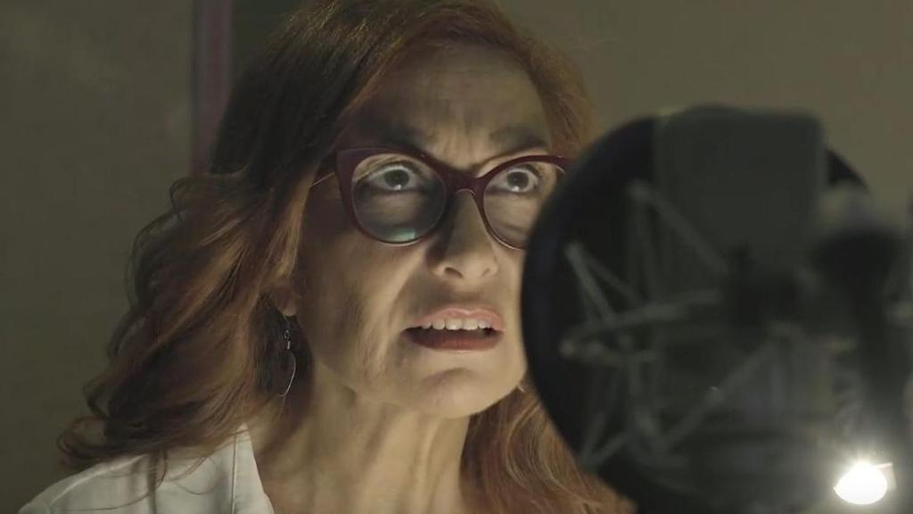 La actriz y directora de doblaje Mercedes Hoyos, que dirige desde Sevilla la versión en español de la telenovela turca 'Tierra amarga'.
