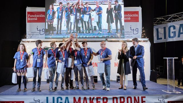 Ganadores de la 1ª Liga Maker Drone.
