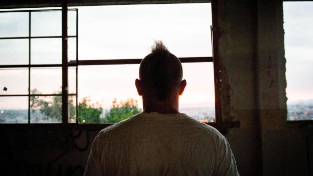 Pablo, uno de los imputados por usurpación y defraudación del suministro eléctrico.