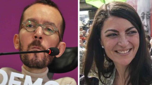 Echenique y Olona en un fotomontaje.