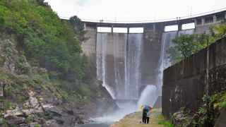 Presa de Eiras, en Pontevedra.