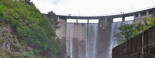 Presa de Eiras, en Pontevedra.
