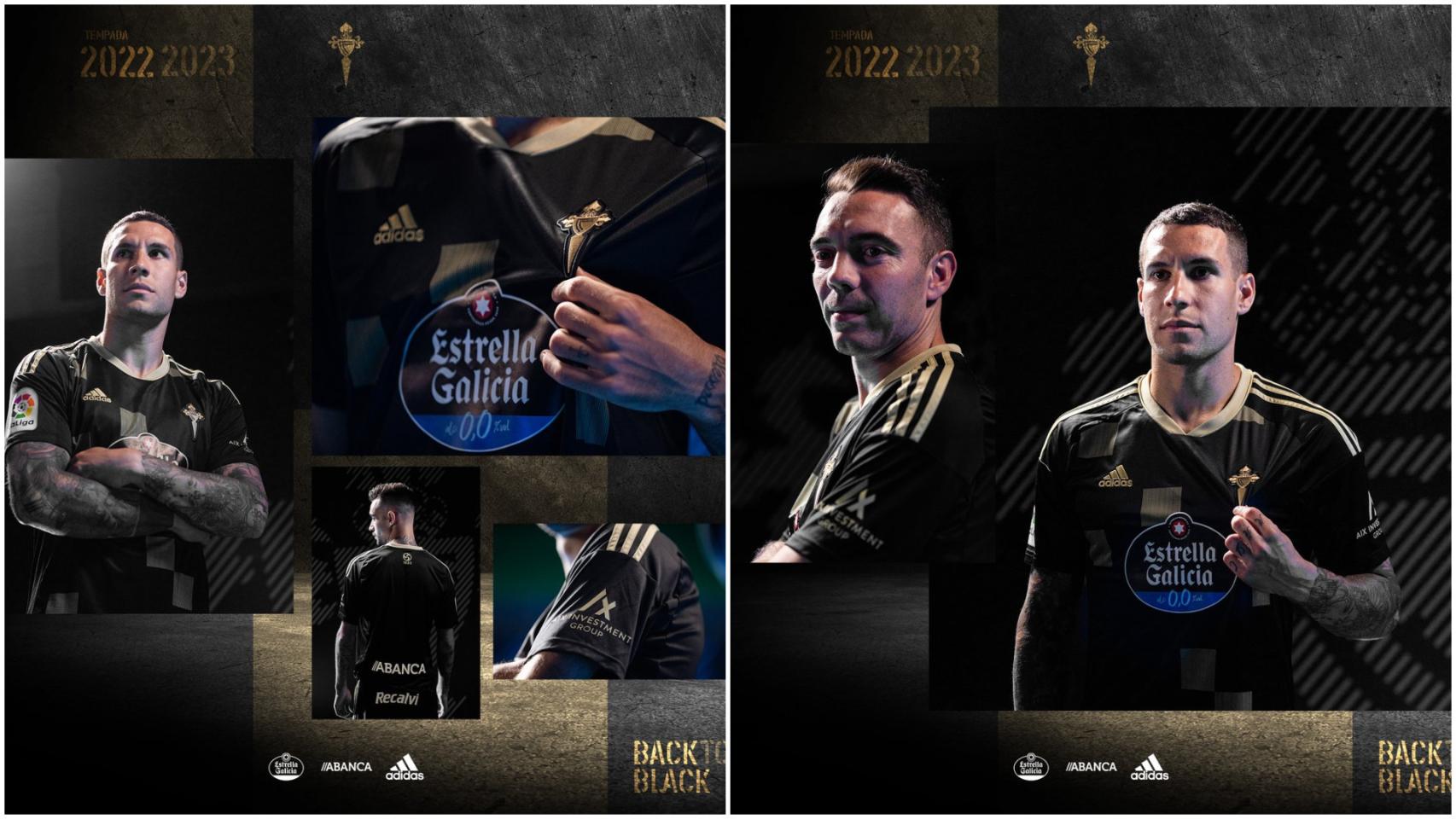 Presentación de la nueva camiseta del Celta.