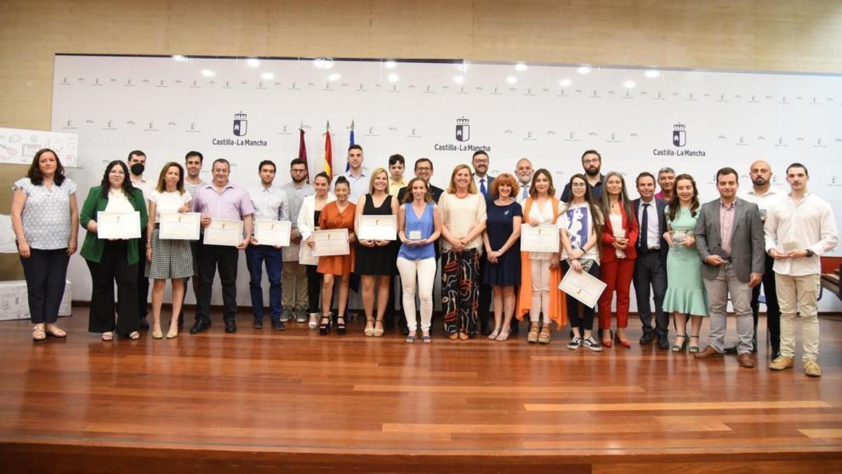 Entrega de los premios Extraordinarios a los alumnos de FP de Castilla-La Mancha.