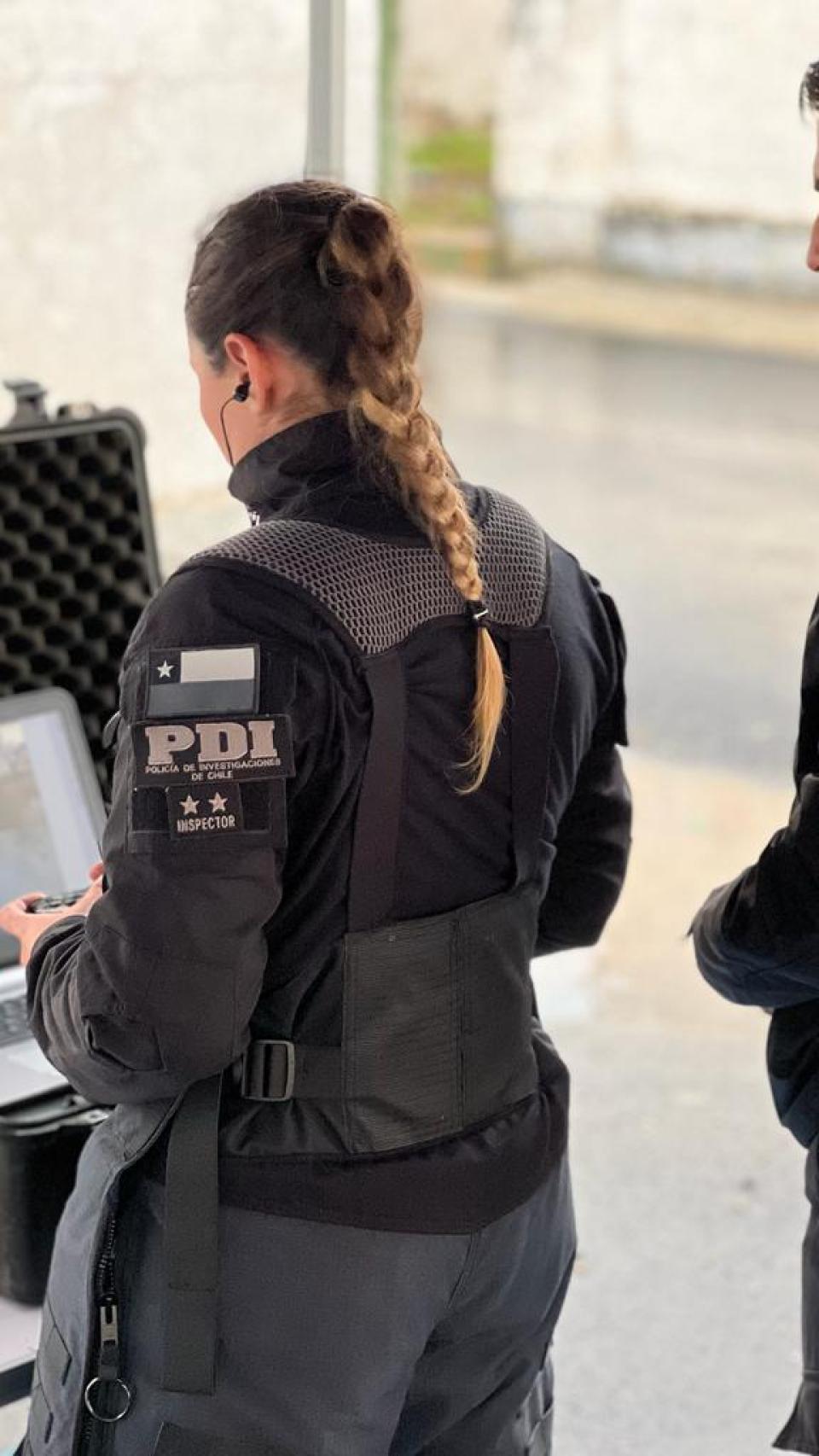 La inspectora Rodríguez en el XXXVII curso TEDAX-NRBQ.