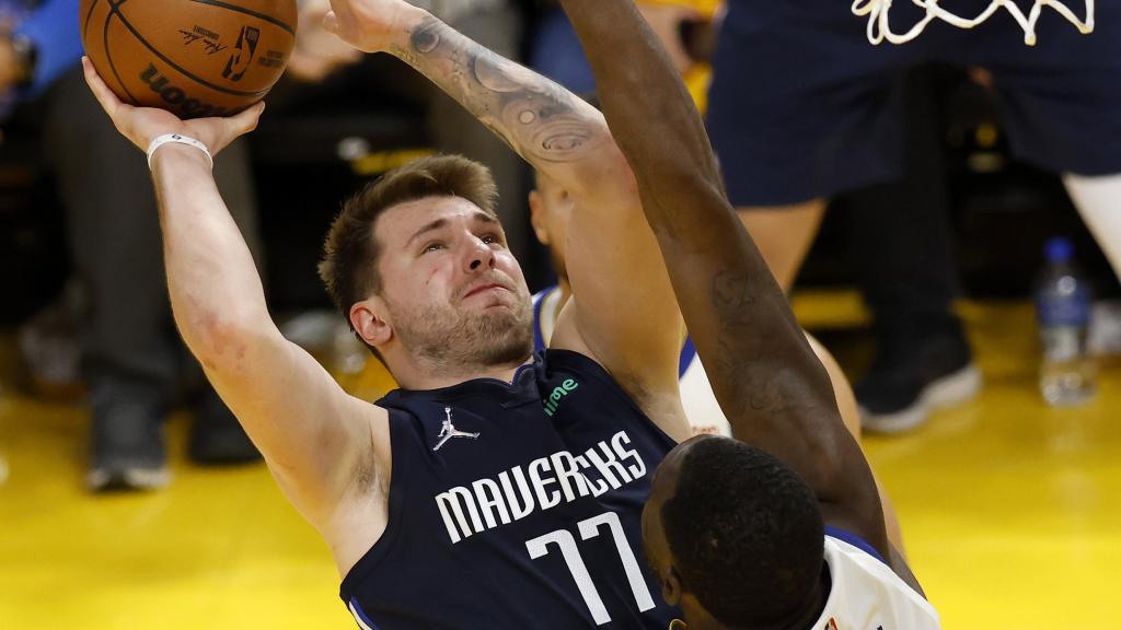 Doncic, contra los Golden State Warriors