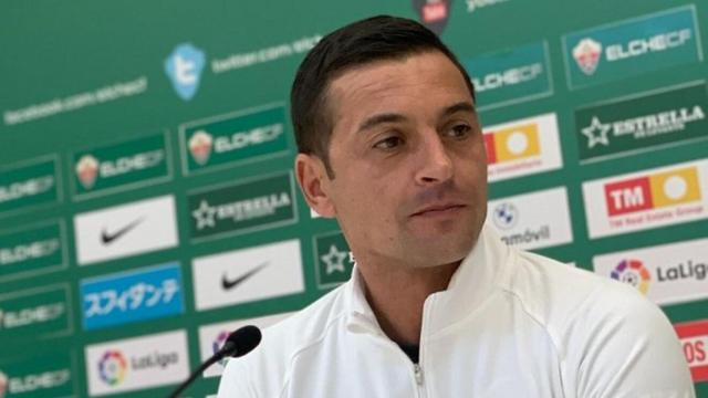 El técnico Francisco, en una rueda de prensa.