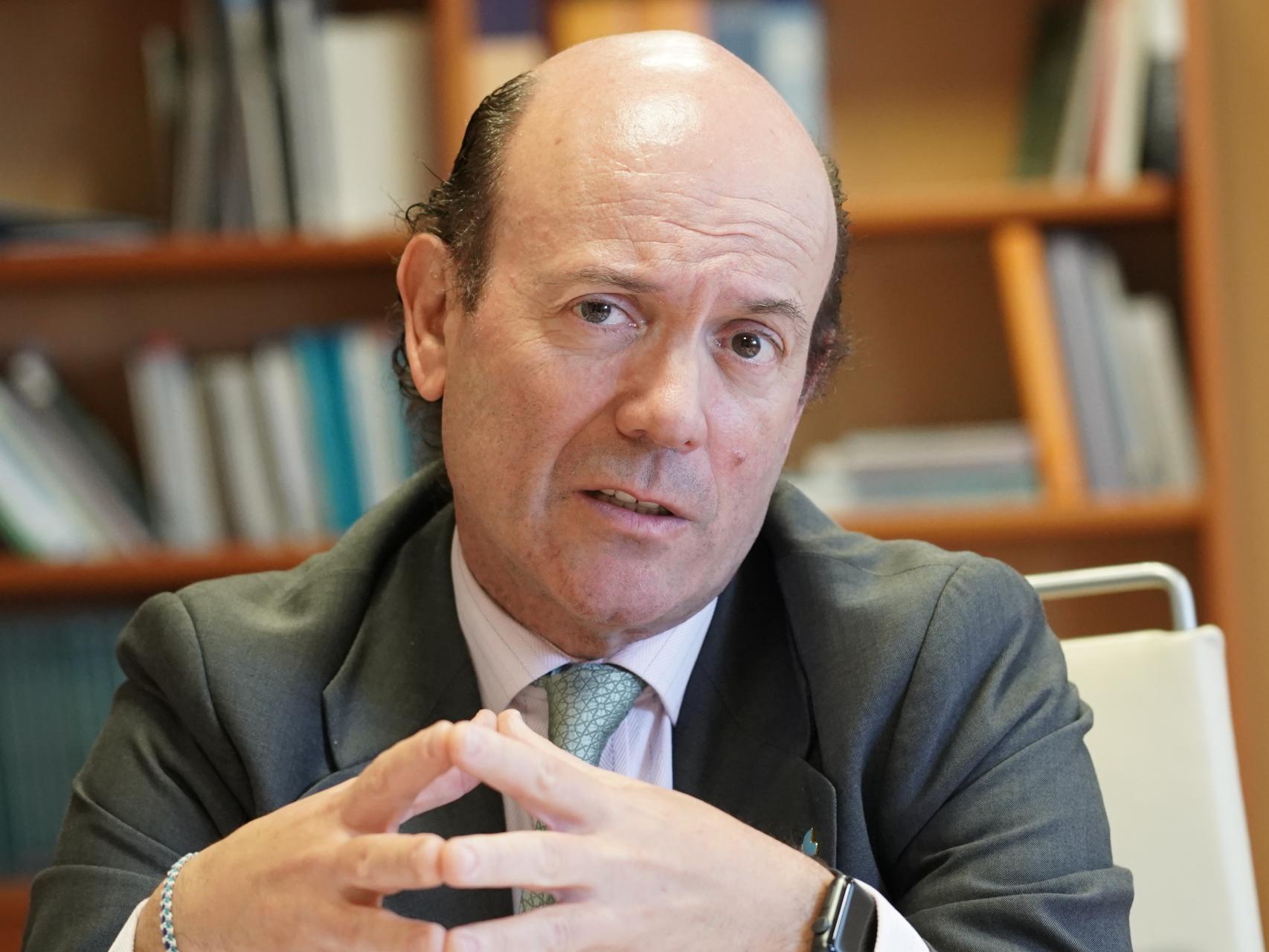 El viceconsejero de Asistencia Sanitaria, Planificación y Resultados en Salud y gerente regional de Sacyl, Jesús García-Cruces