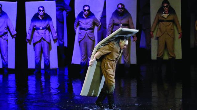 Escena del 'Wozzeck' del Palau de les Arts. / W. Hösl