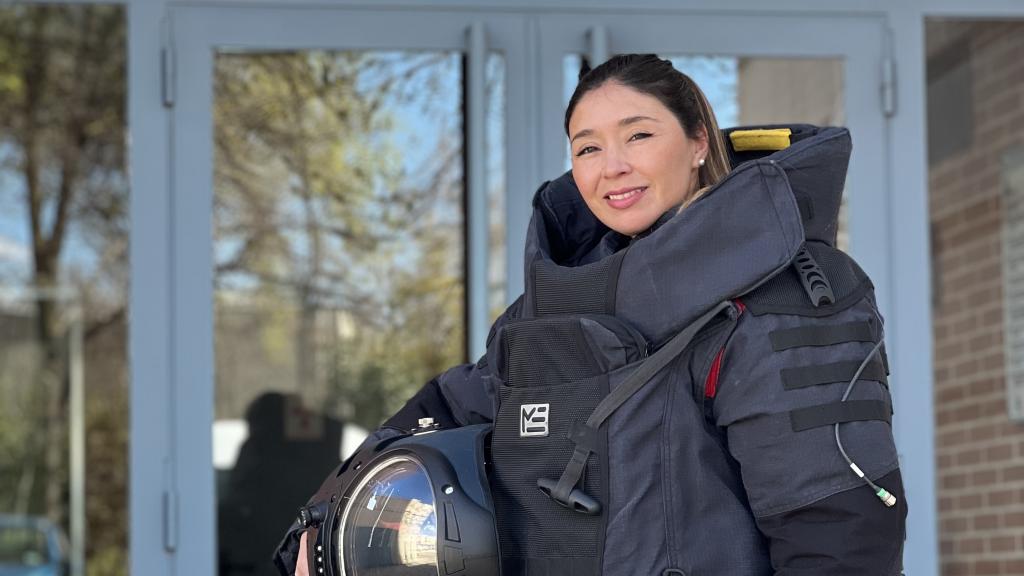 Inspectora Paula Rodríguez Núñez de la Policía de Investigaciones de Chile.