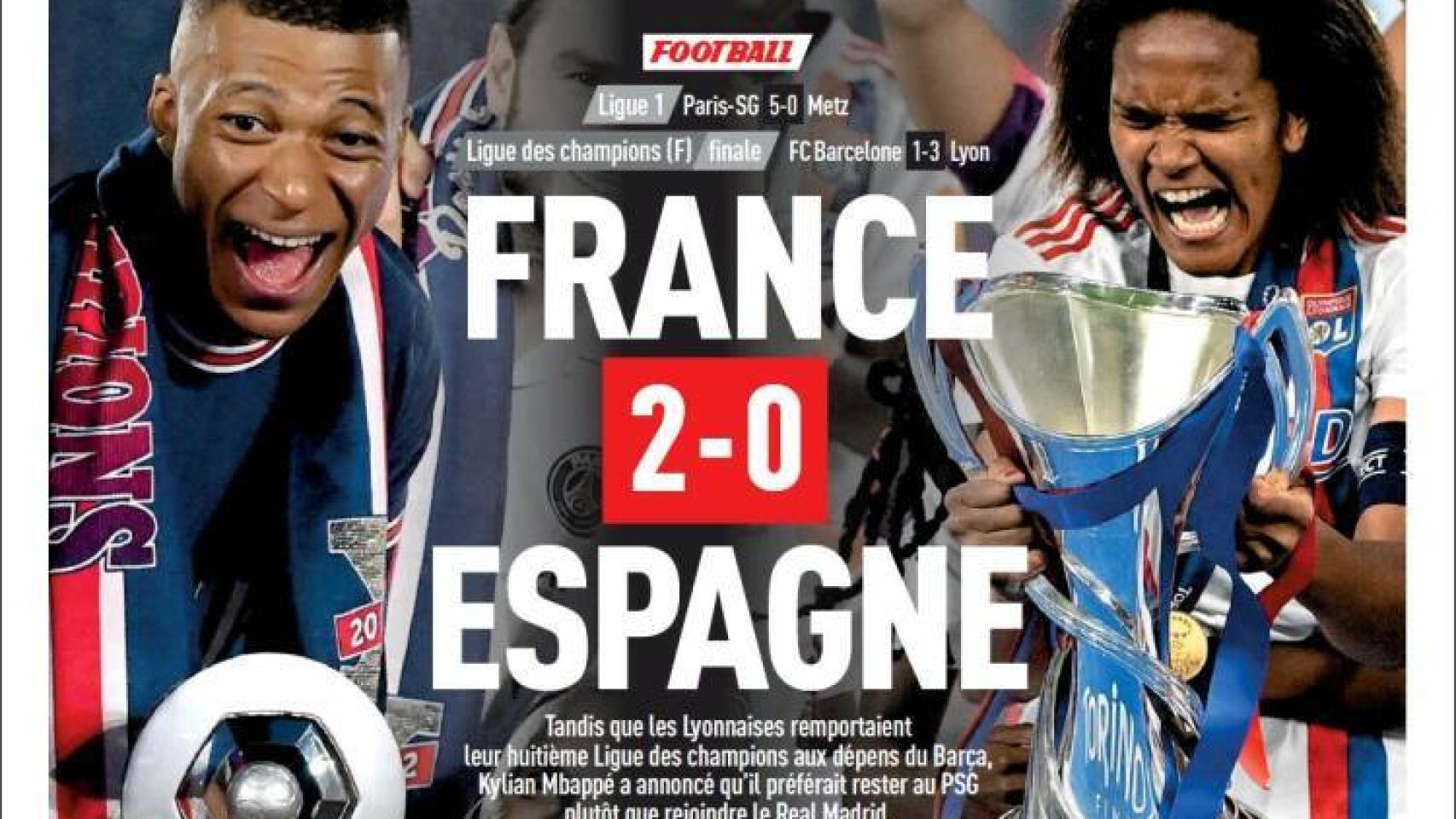 Portada L'Équipe (22/05/22)