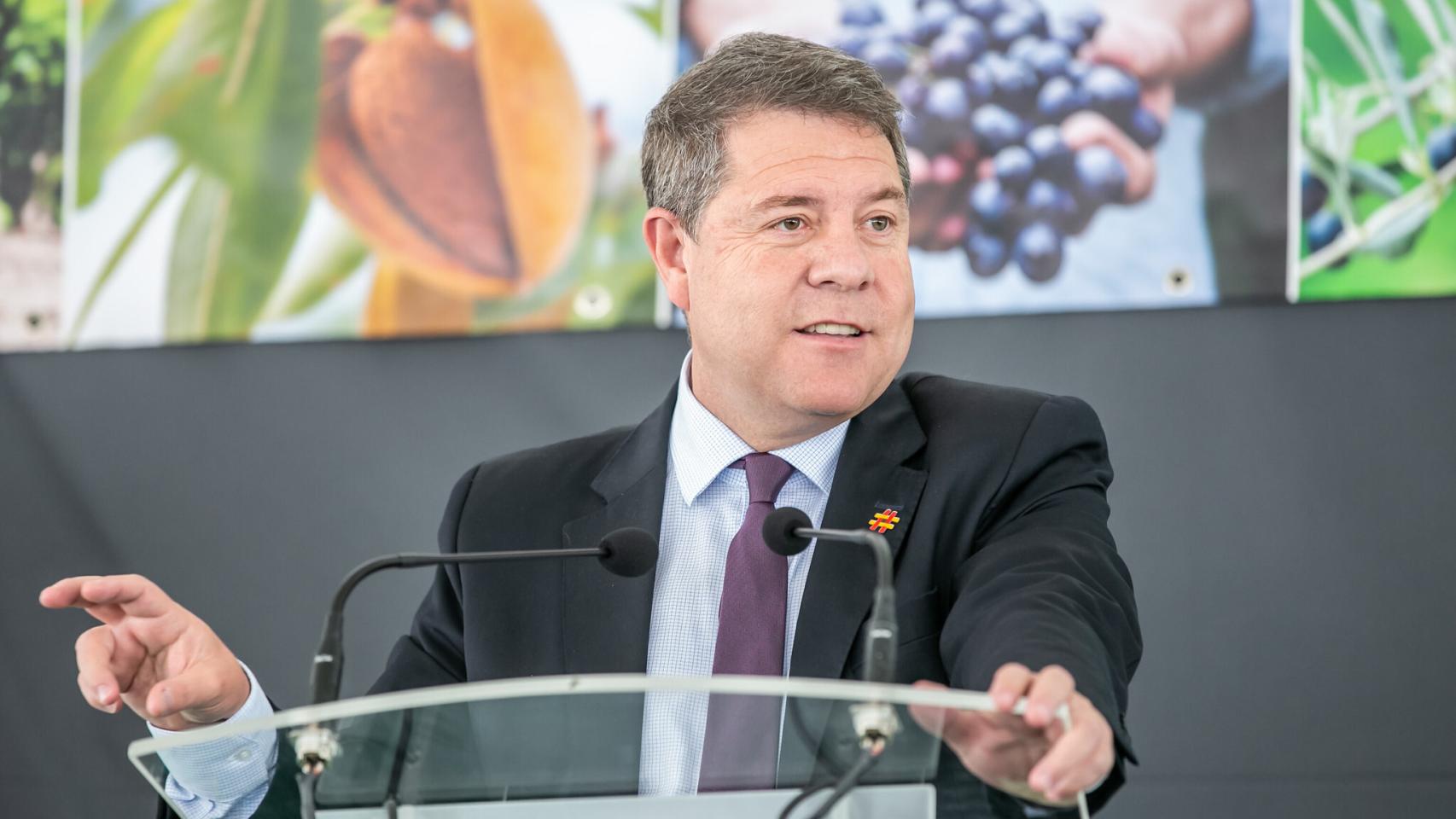 Emiliano García-Page, presidente de Castilla-La Mancha. Foto: JCCM.