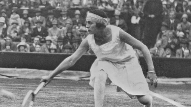 Foto de la tenista, en uno de sus partidos, cortesía de Jaime López-Chicheri Dabán.