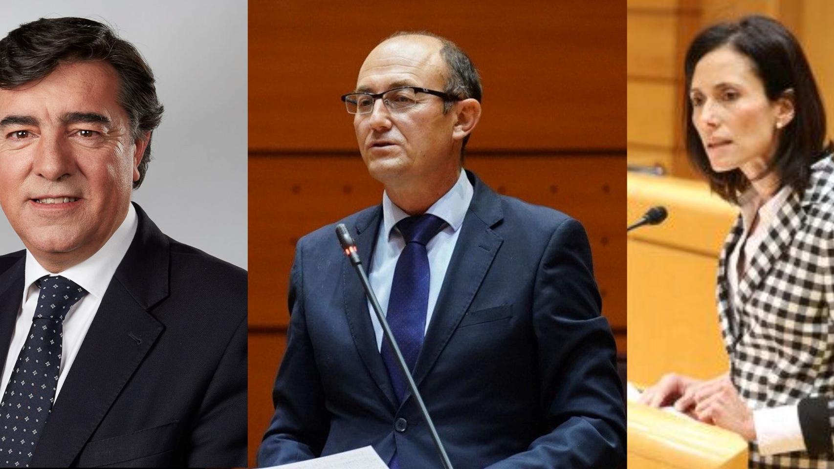 José Antonio Bermúdez de Castro, Jorge Martínez Antolín y Patricia Rodríguez