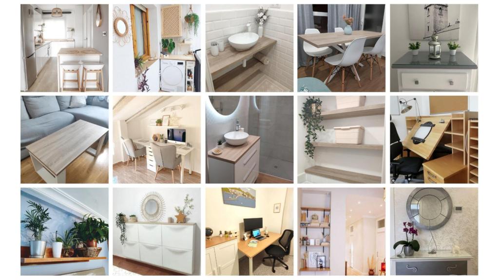 Diseños realizados por los clientes de Tutrocito con sus muebles y decoración a medida.