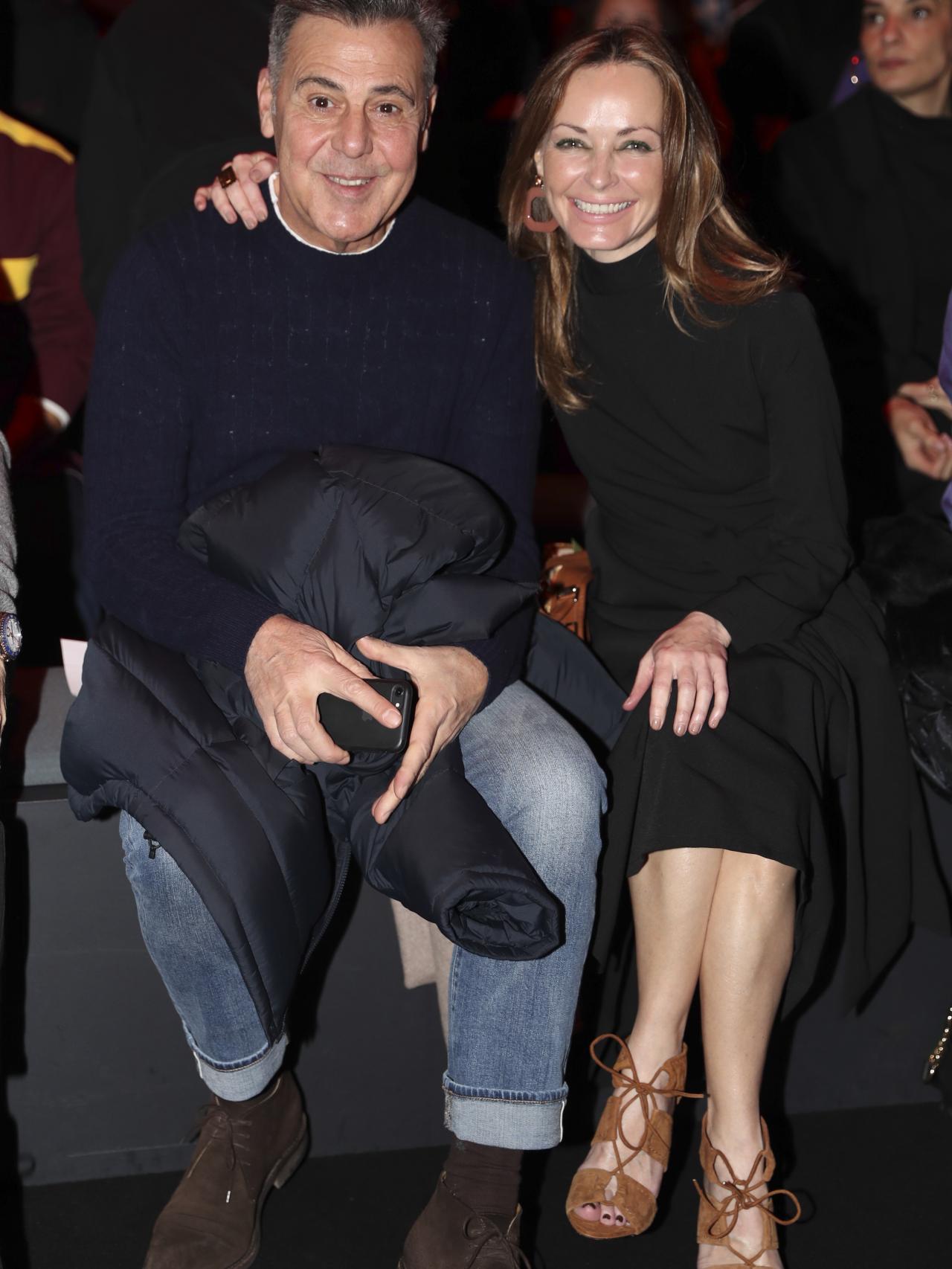 Ángel Schlesser y Sharon Corr.