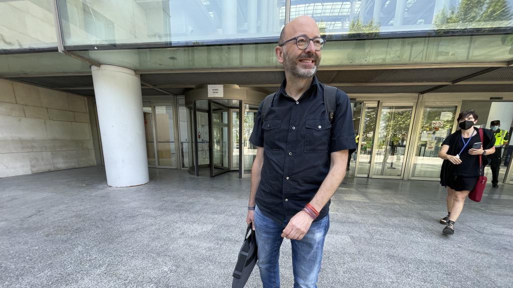 Francis Puig, hermano de Ximo Puig, tras declarar en los juzgados, en una imagen de archivo.