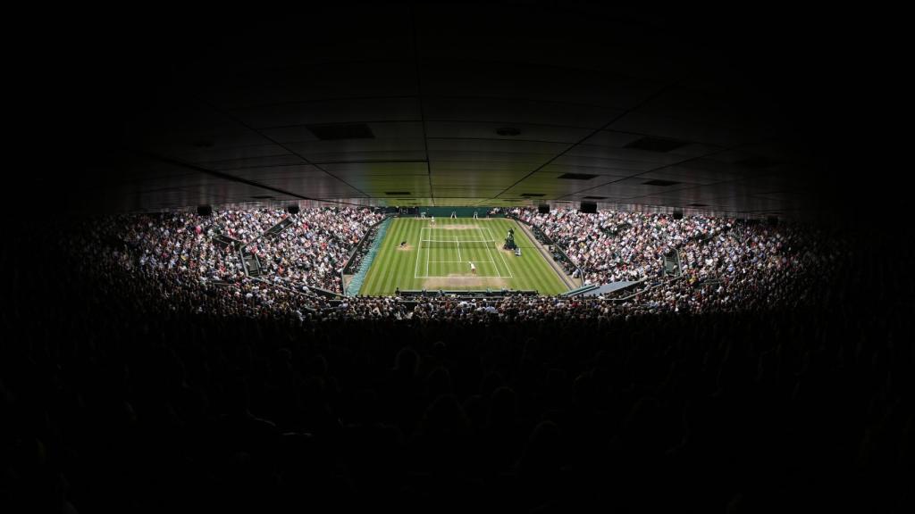 La pista central de Wimbledon.