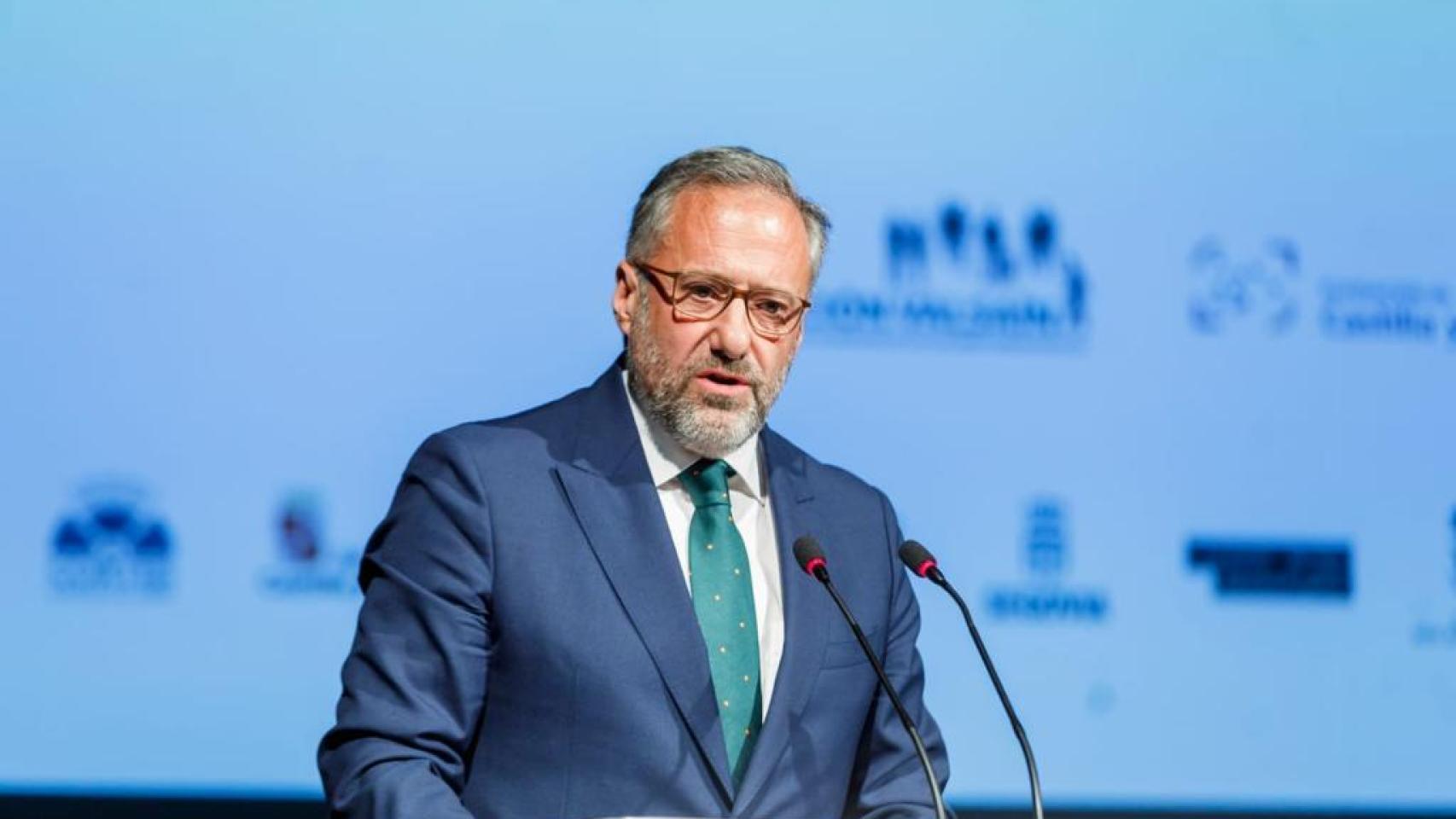 Carlos Pollán en los premios 'Valores Democráticos'.