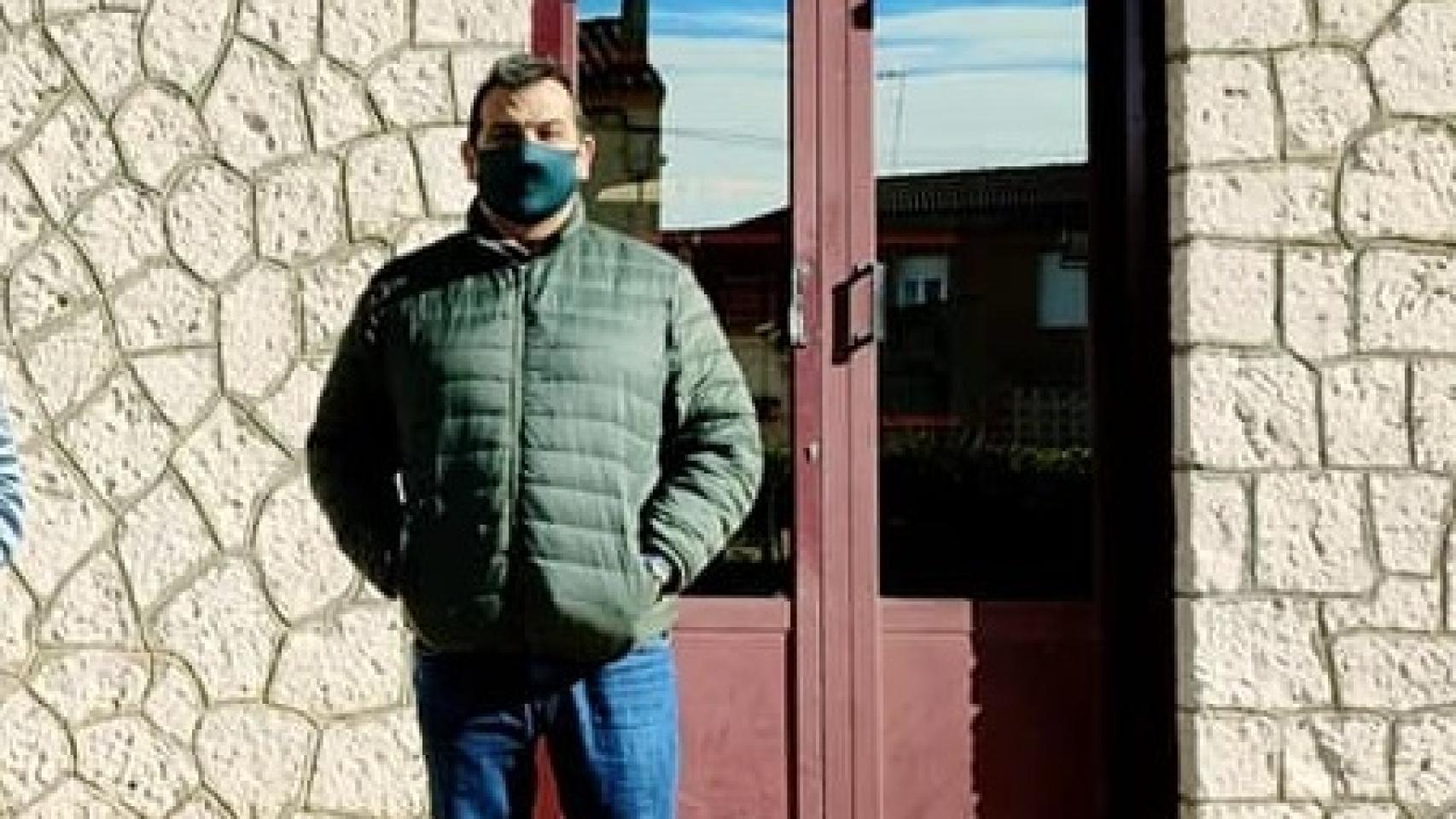 Carmelo Parro, el teniente alcalde de Sahagún.