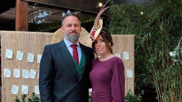 Santiago Abascal y Lidia Bedman en una imagen de sus redes sociales.