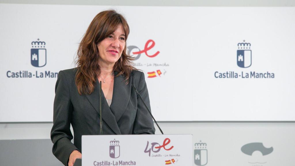 Blanca Fernández, portavoz del Gobierno de Castilla-La Mancha. Foto: JCCM.