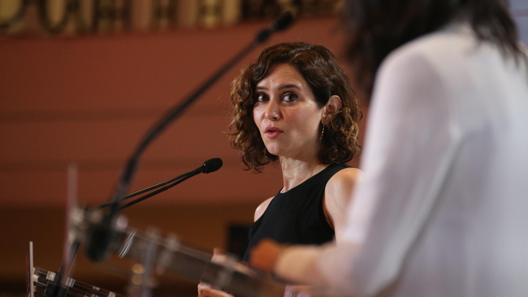 Isabel Díaz Ayuso, presidenta de la Comunidad de Madrid.