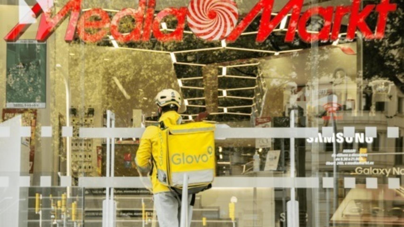 Acuerdo entre MediaMarkt y Glovo
