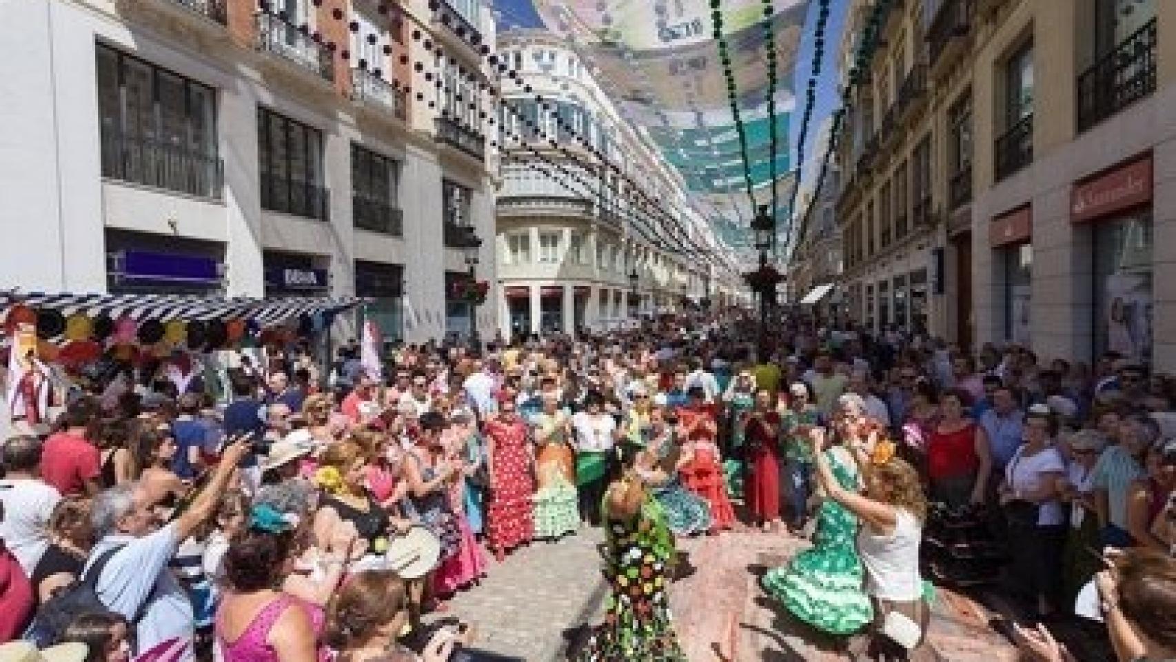 Fotografía de la Feria en el Centro.