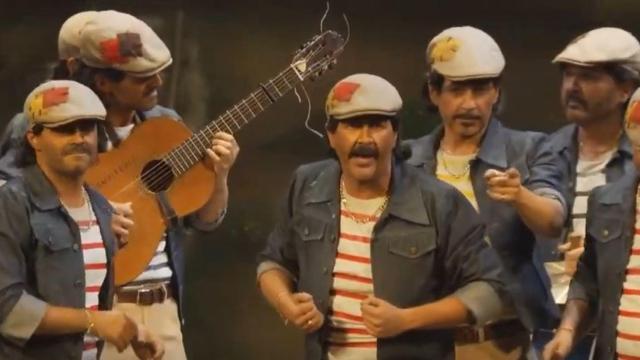 La comparsa 'Los Quinquis', de José Antonio Vera Luque.