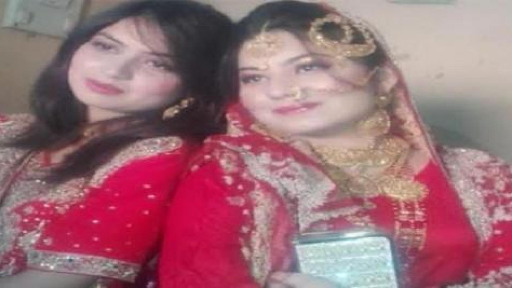 Uruj y Anisa, en una imagen difundida por medios locales de Pakistán.