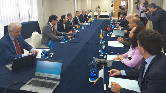 Reunión de presidentes y presidentas de los Tribunales Superiores de Justicia de España, en la ciudad de Vigo, con motivo de sus XVII jornadas anuales.