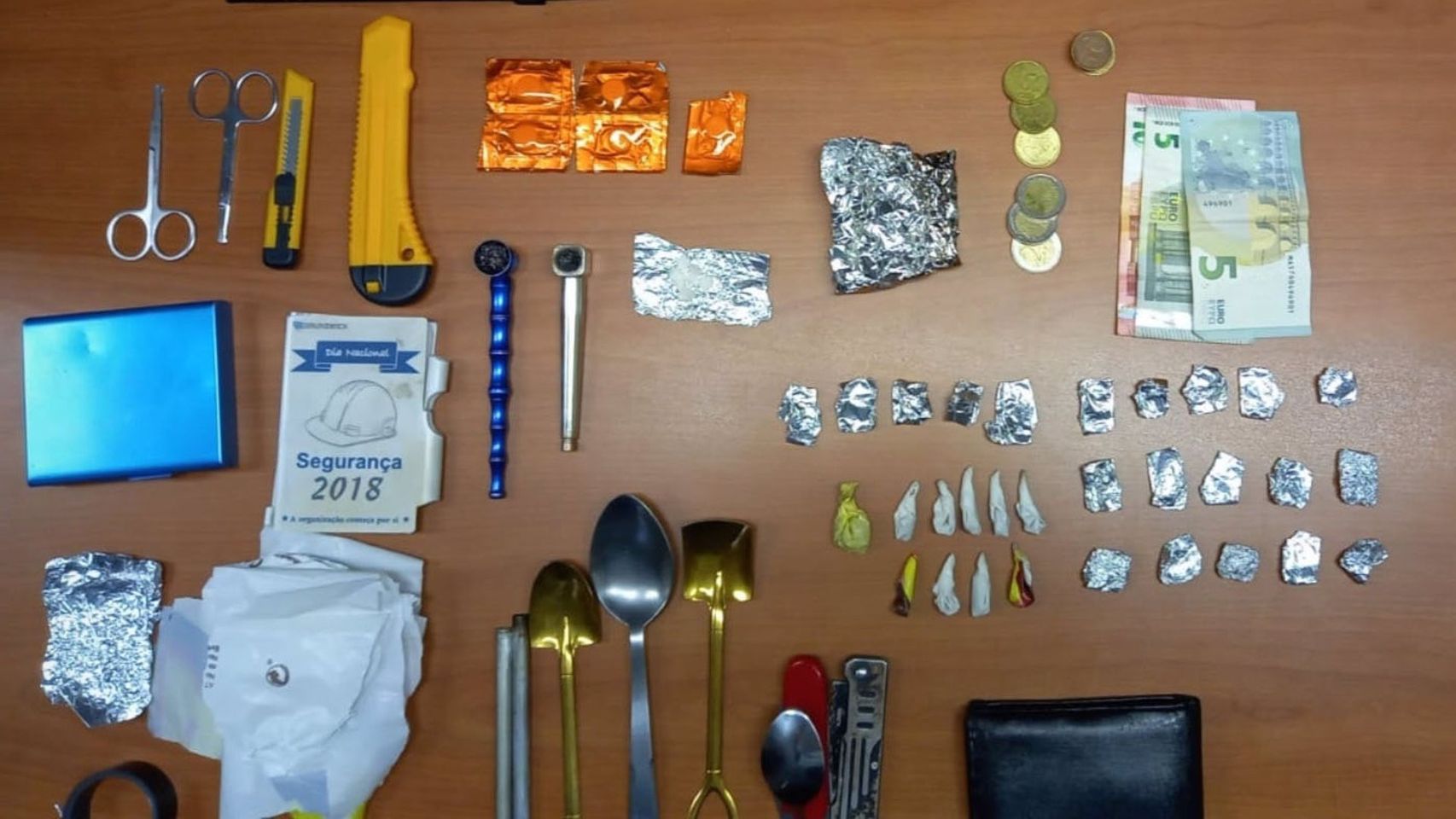 Detenido un vecino de Tui por tráfico de drogas.