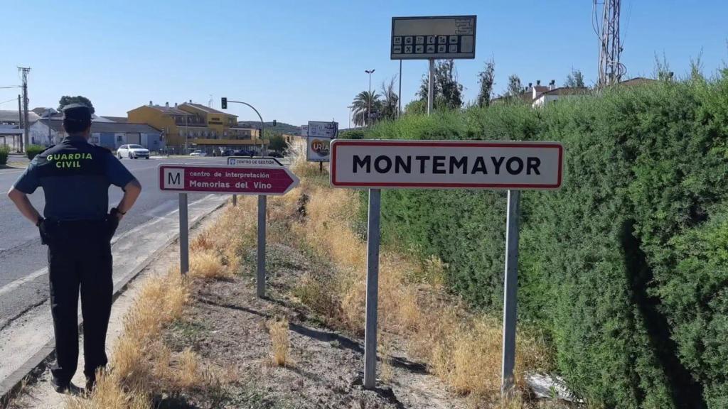Entrada a Montemayor (Córdoba).