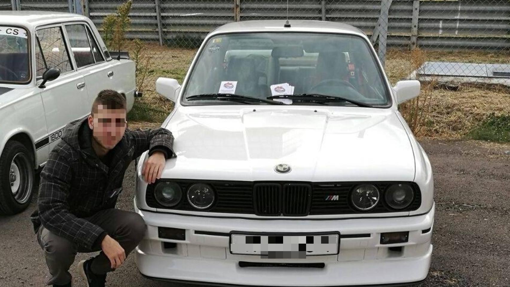 Javier, el fallecido en la carrera homenaje a su tío