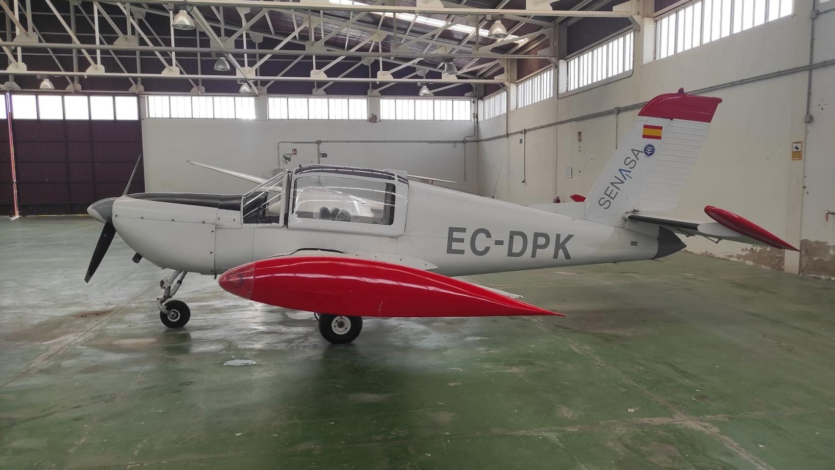 Una de las aeronaves que sale a subasta por parte de Senasa