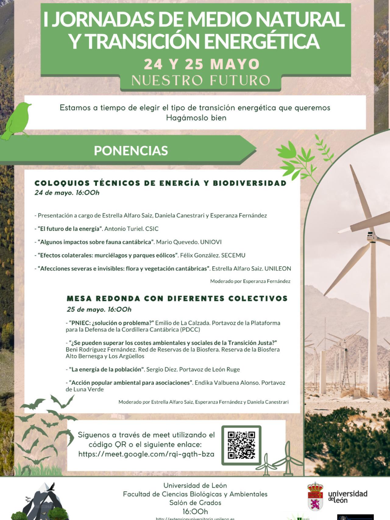 El programa de las Jornadas de la ULE.