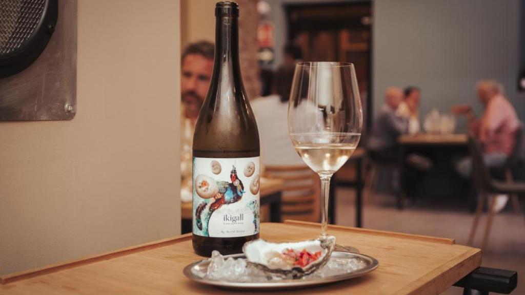 Botella de Ikigall.